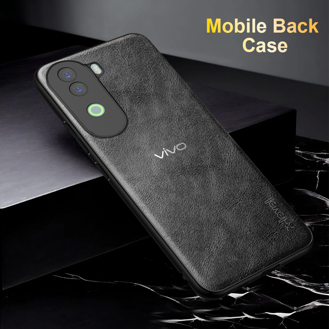 VIVO V40E 5G VINTAGE PU LEATHER PROTECTIVE BACK CASE