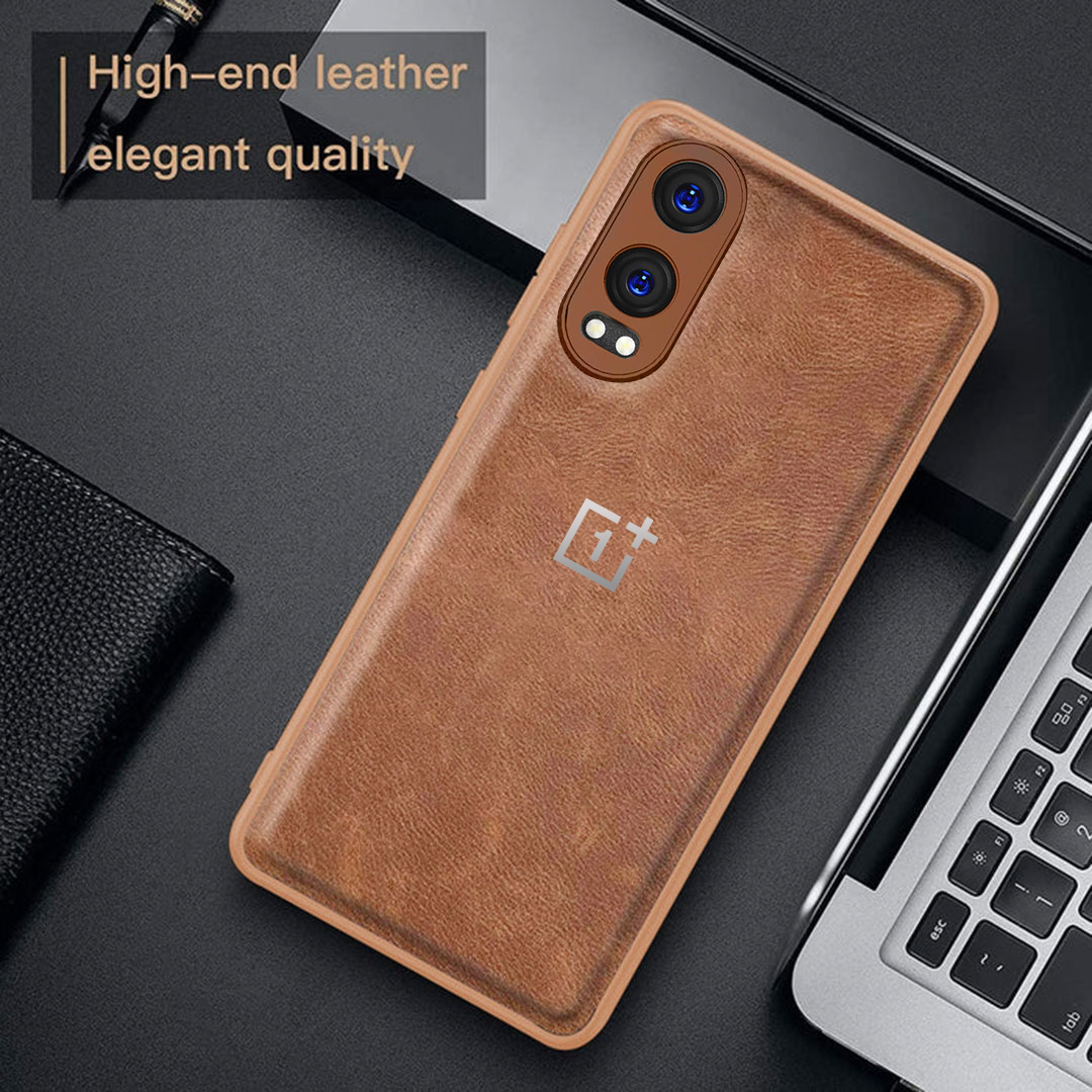 ONEPLUS NORD CE 4 LITE  5G VINTAGE PU LEATHER PROTECTIVE BACK CASE