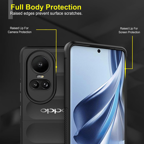 OPPO RENO 10 / 10 PRO 5G SHOCKPROOF COQUE BUMPER BACK CASE WITH LOGO