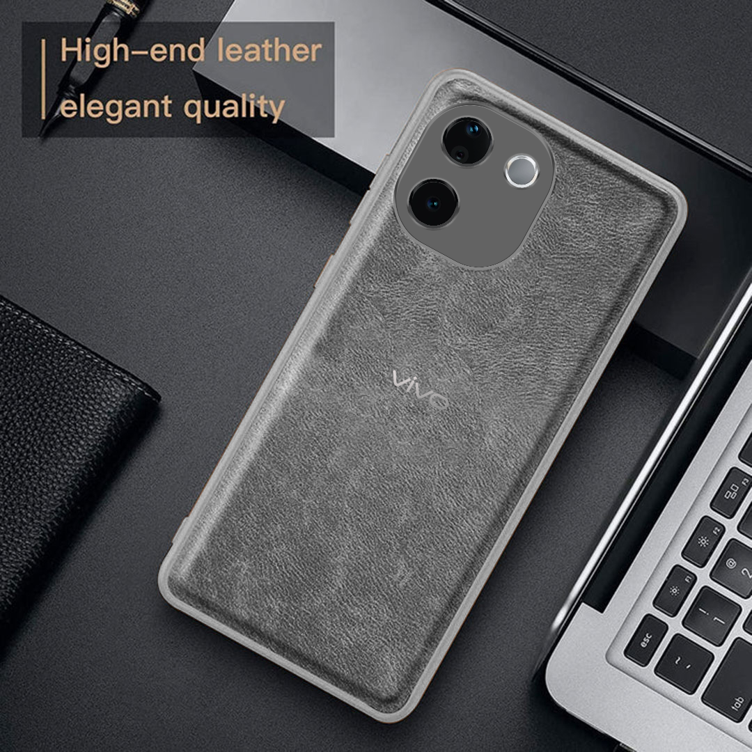 VIVO T3 PRO 5G VINTAGE PU LEATHER PROTECTIVE BACK CASE