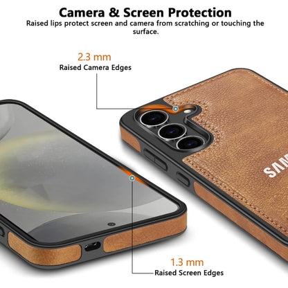 SAMSUNG A35 5G HIGH QUALITY LEATHER PROTECTIVE BACK CASE