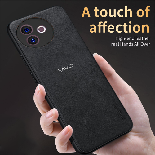 VIVO Y39 5G VINTAGE PU LEATHER PROTECTIVE BACK CASE