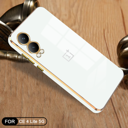 ONEPLUS NORD CE4 LITE  5G ULTRA-SHINE LUXURIOUS BACK CASE WITH CAMERA PROTECTION