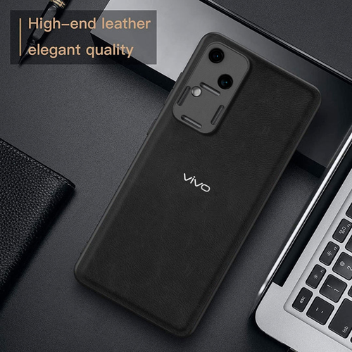 VIVO V30 5G VINTAGE PU LEATHER PROTECTIVE BACK CASE