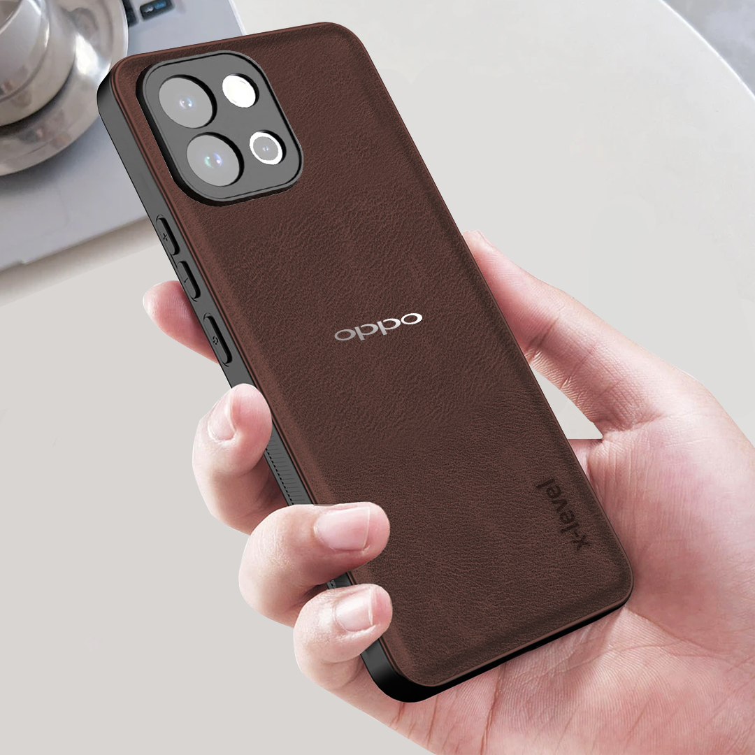 OPPO RENO 13 5G VINTAGE PU LEATHER PROTECTIVE BACK CASE