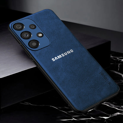 Galaxy A33 5G VINTAGE PU LEATHER PROTECTIVE BACK CASE