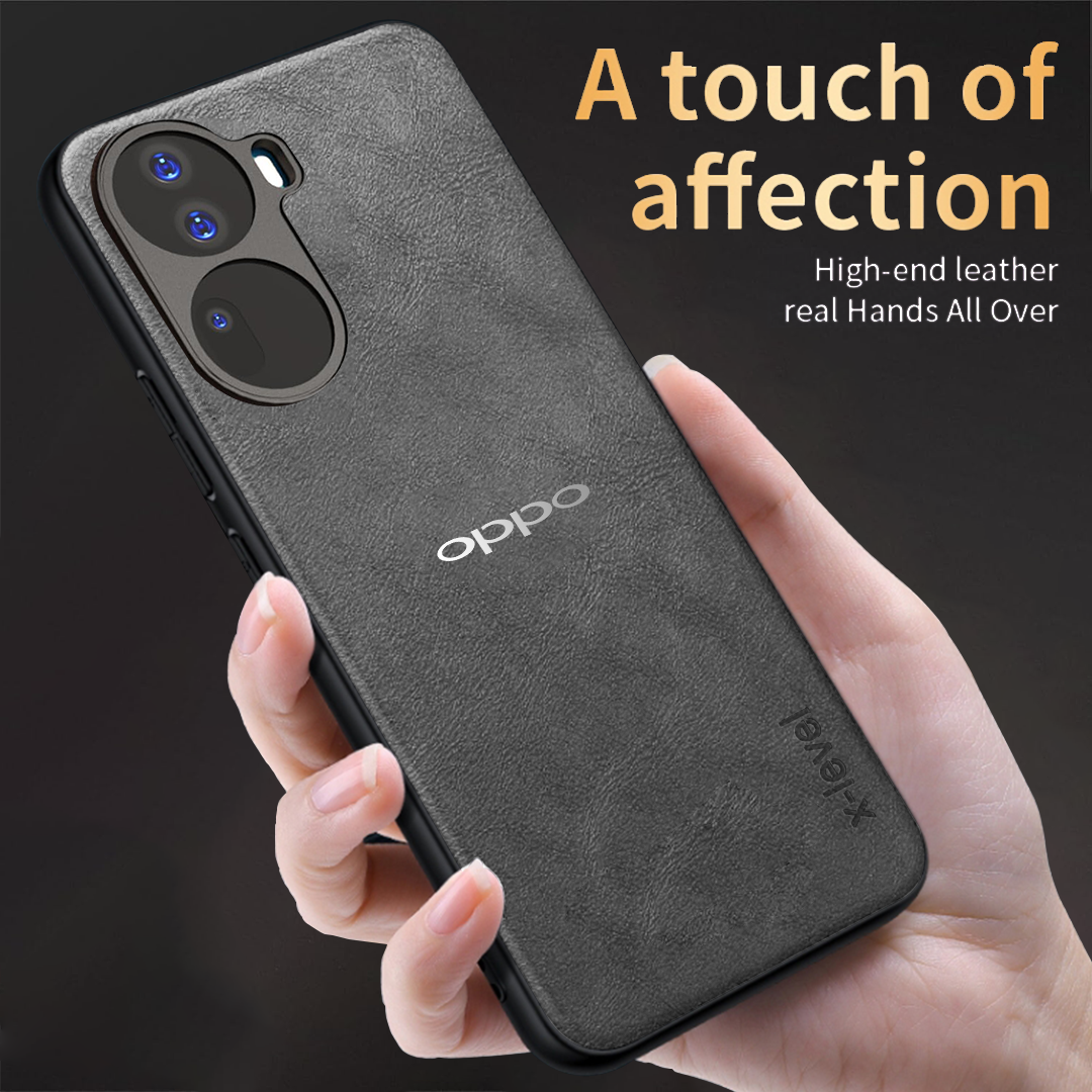 OPPO RENO 11 5G VINTAGE PU LEATHER PROTECTIVE BACK CASE