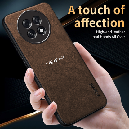 OPPO F31 PRO PLUS PU LEATHER PROTECTIVE BACK CASE WITH CAMERA PROTECTION