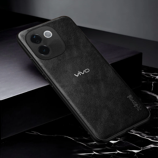 VIVO T3 PRO 5G VINTAGE PU LEATHER PROTECTIVE BACK CASE