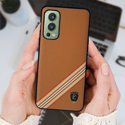 Puloka PU Leather Back Cover For OnePlus Nord 2 5G/ Nord CE 5G