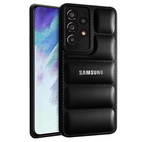 Galaxy A23 The Puffer Edition Black Bumper Back Case