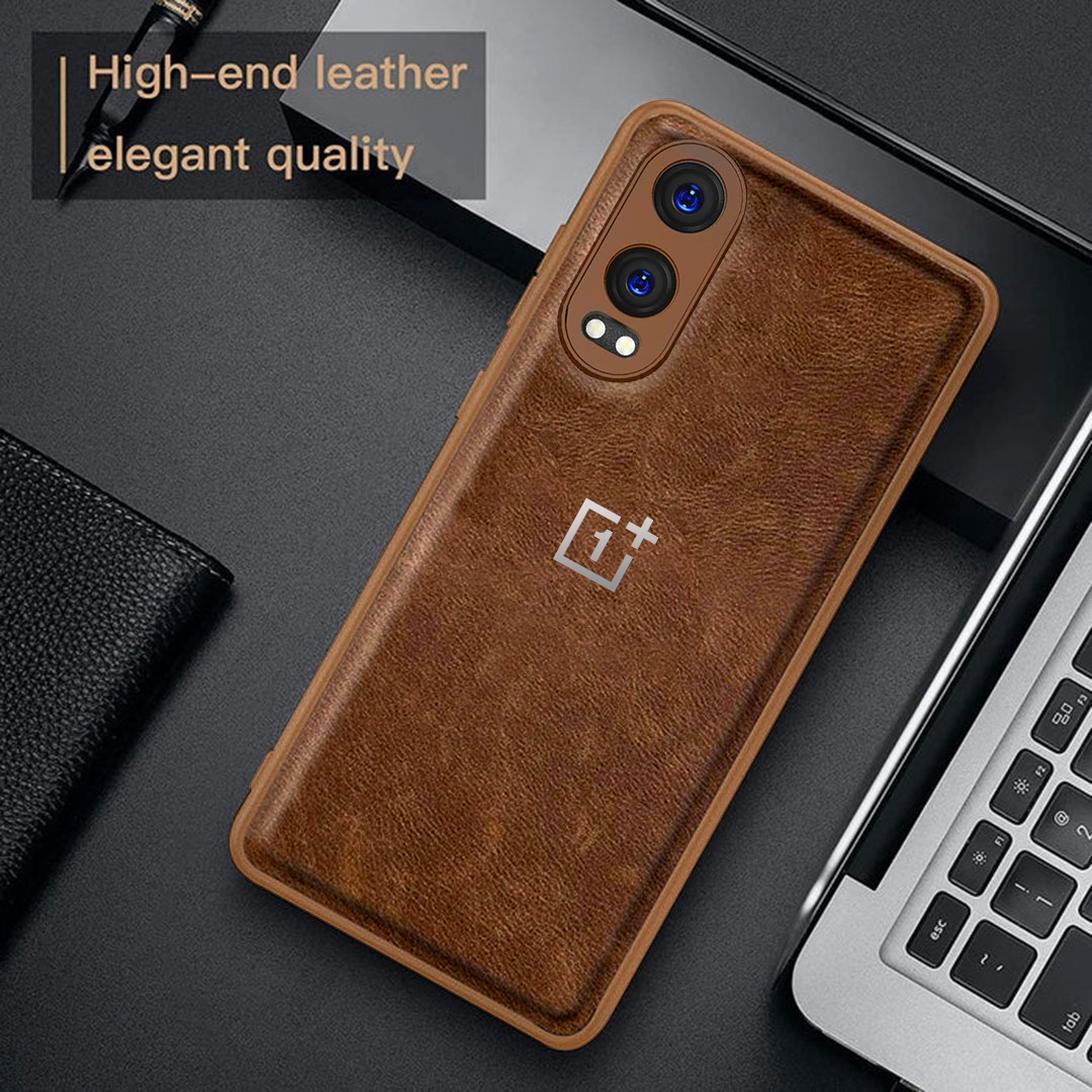 ONEPLUS NORD CE 4 LITE  5G VINTAGE PU LEATHER PROTECTIVE BACK CASE