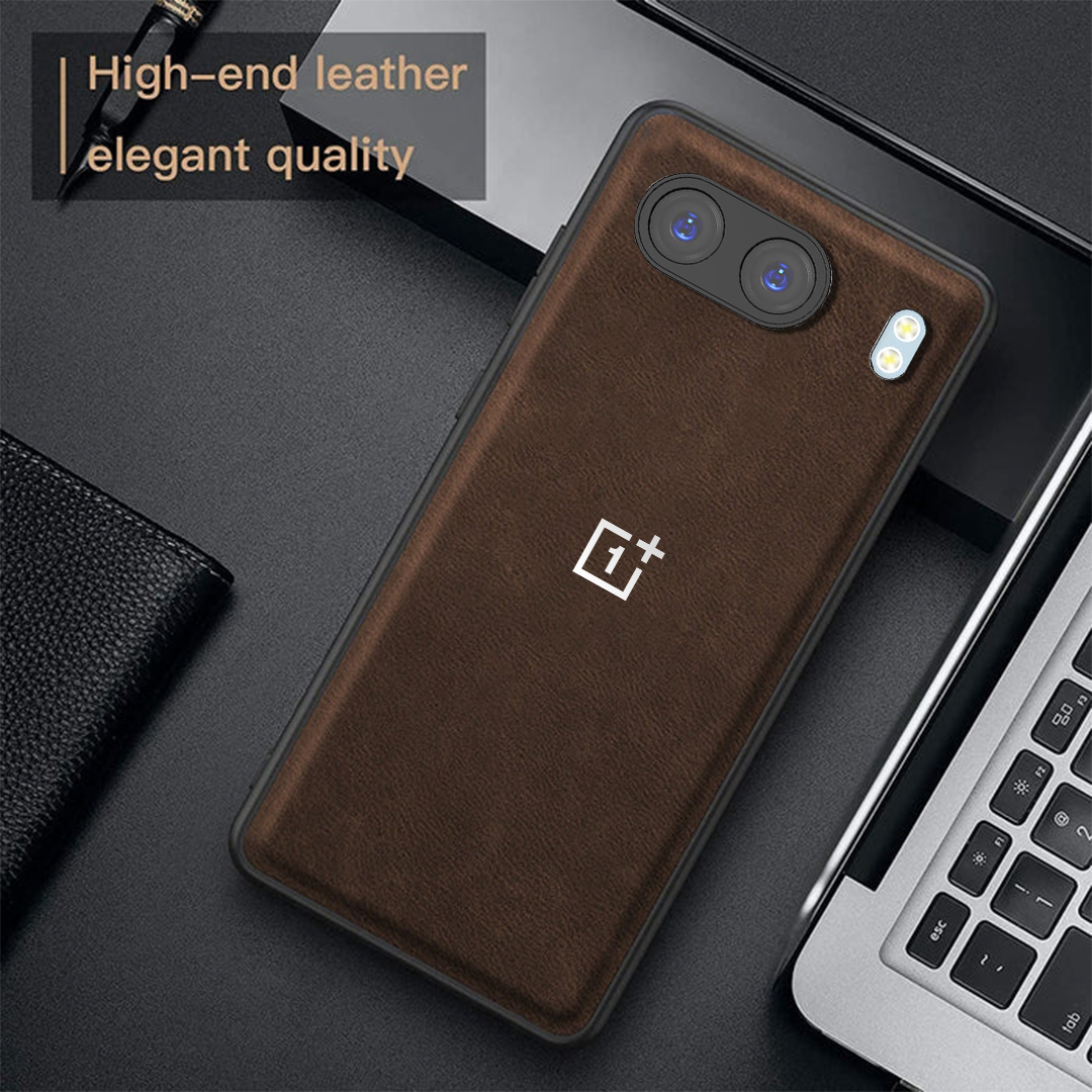 ONEPLUS NORD 4 5G VINTAGE PU LEATHER PROTECTIVE BACK CASE