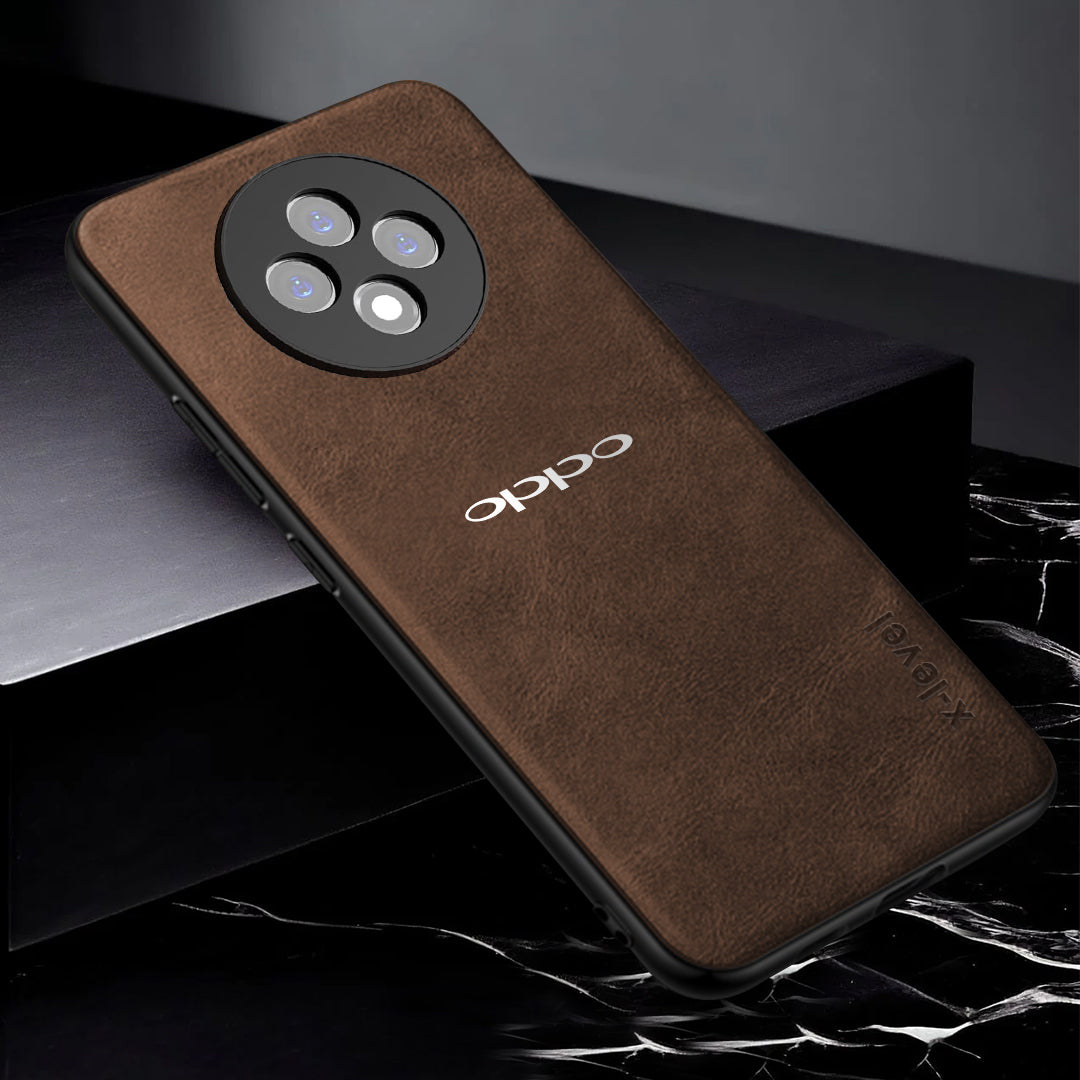 OPPO F27 PRO PLUS 5G VINTAGE PU LEATHER PROTECTIVE BACK CASE