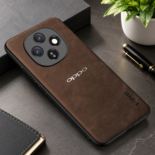 OPPO F31 PRO 5G PU LEATHER PROTECTIVE BACK CASE WITH CAMERA PROTECTION