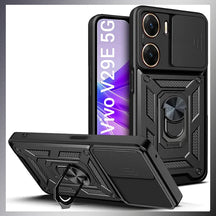 VIVO V29E  5G ARMOR MILITARY-GRADE CASE WITH SLIDING CAMERA COVER & 360 KICKSTAND