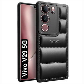 VIVO V29/V29 PRO 5G The Puffer Edition Soft Material Down Jacket Phone Case