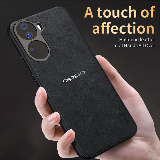 OPPO RENO 11 5G VINTAGE PU LEATHER PROTECTIVE BACK CASE