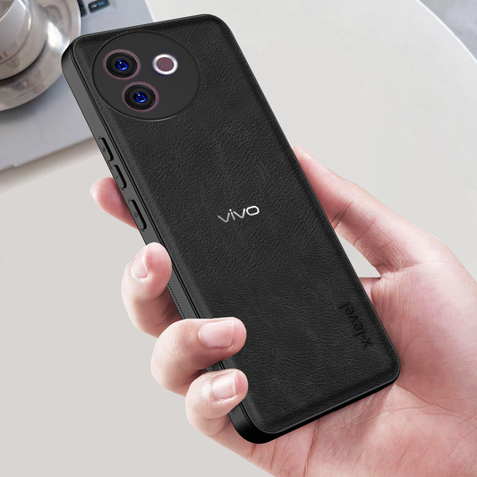 VIVO Y39 5G VINTAGE PU LEATHER PROTECTIVE BACK CASE
