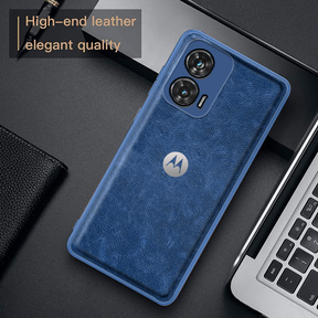 MOTOROLA EDGE 50 FUSION 5G VINTAGE PU LEATHER PROTECTIVE BACK CASE