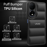 VIVO Y100A 5G THE PUFFER EDITION SOFT MATERIAL DOWN JACKET PHONE CASE