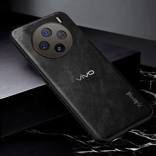 VIVO X100 5G Vintage Leather Stitched Protective Back Case Regular price