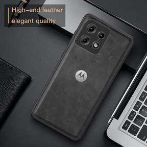 MOTOROLA EDGE 50 PRO 5G VINTAGE PU LEATHER PROTECTIVE BACK CASE