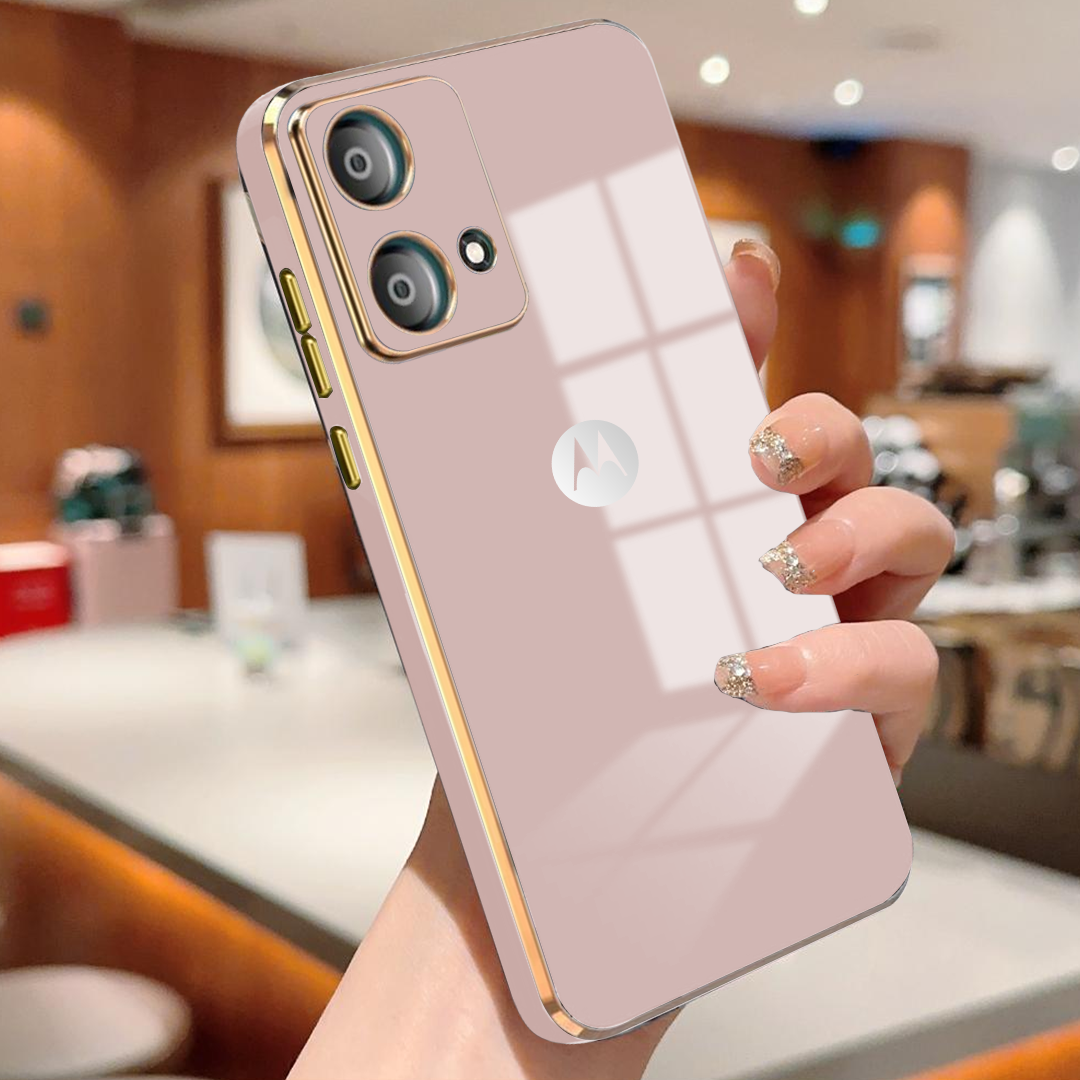 MOTOROLA EDGE40 NEO 5G ULTRA-SHINE GOLD ELECTROPLATED LUXURIOUS BACK CASE WITH CAMERA PROTECTION