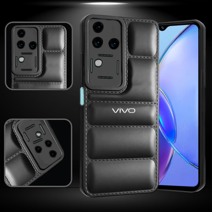 VIVO V30 PRO 5G The Puffer Edition Soft Material Down Jacket Phone Case
