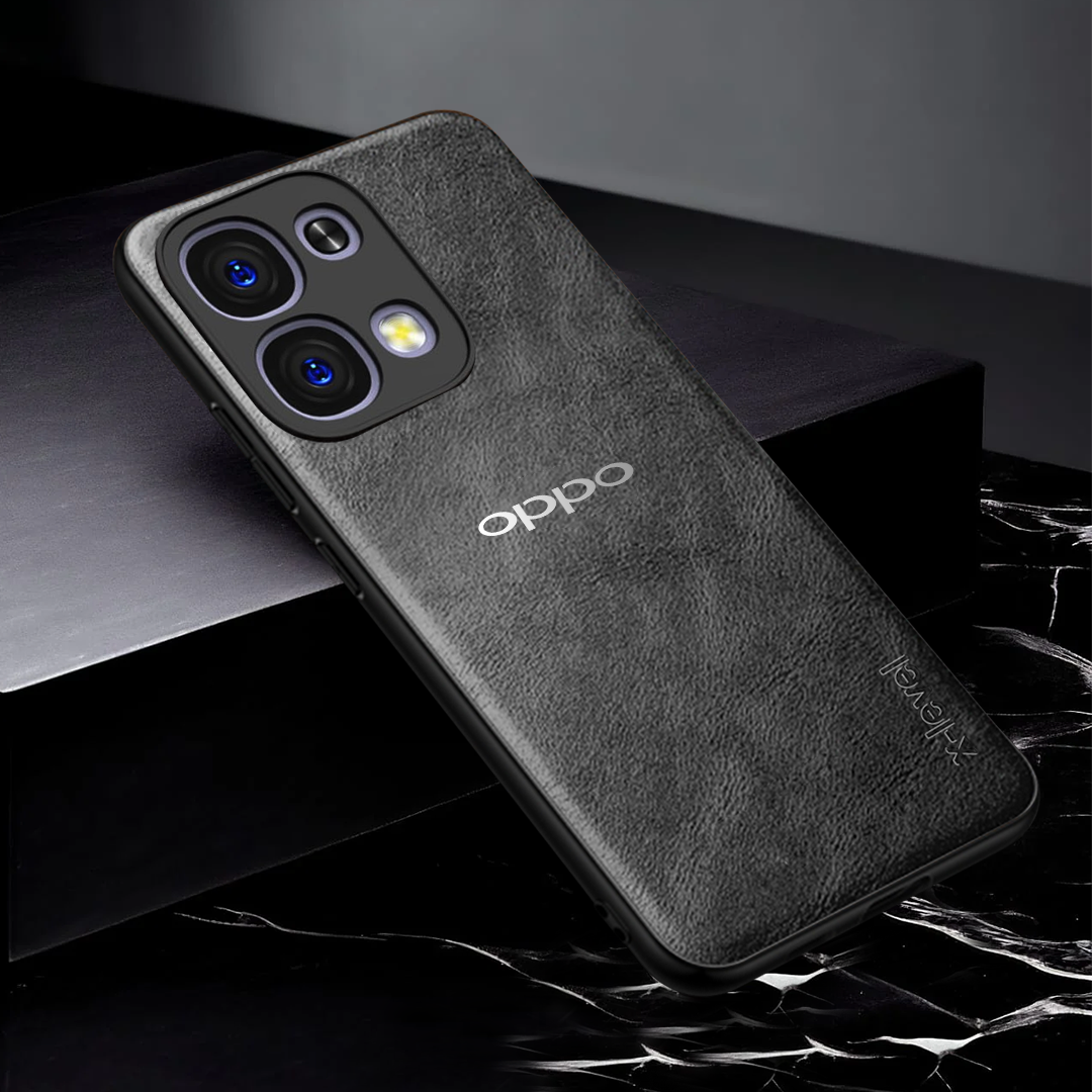 OPPO F31 5G PU LEATHER PROTECTIVE BACK CASE WITH CAMERA PROTECTION