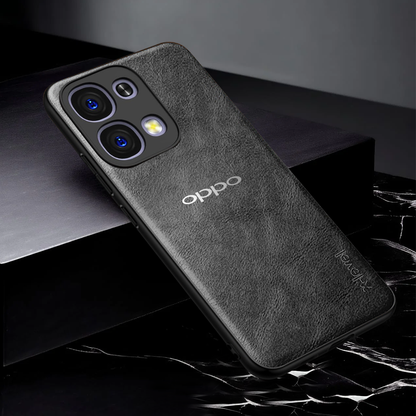 OPPO F31 5G PU LEATHER PROTECTIVE BACK CASE WITH CAMERA PROTECTION