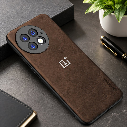 ONEPLUS 13 5G VINTAGE PU LEATHER PROTECTIVE BACK CASE