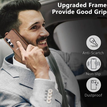 SAMSUNG A54 5G HIGH QUALITY LEATHER PROTECTIVE BACK CASE