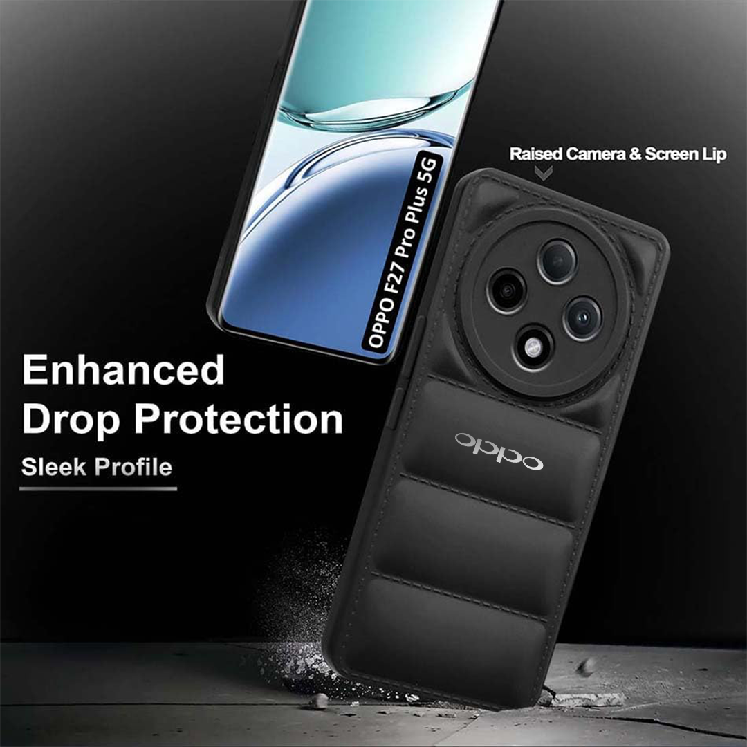 OPPO F27 PRO PLUS 5G THE PUFFER EDITION SOFT MATERIAL DOWN JACKET PHONE CASE