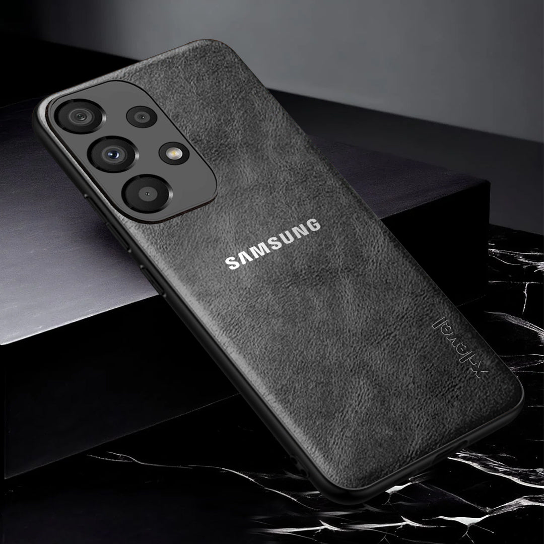 Galaxy A33 5G VINTAGE PU LEATHER PROTECTIVE BACK CASE