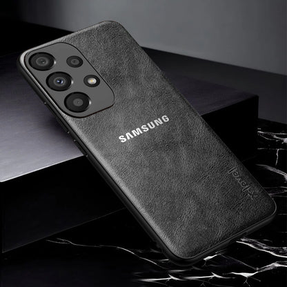 Galaxy A33 5G VINTAGE PU LEATHER PROTECTIVE BACK CASE