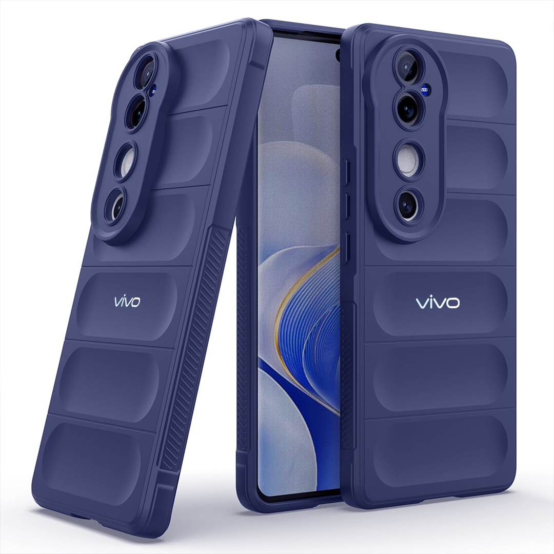 VIVO V40 5G SHOCKPROOF COQUE BUMPER BACK CASE WITH LOGO