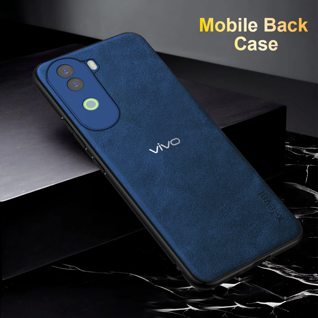 VIVO V40E 5G VINTAGE PU LEATHER PROTECTIVE BACK CASE