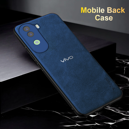 VIVO V40E 5G VINTAGE PU LEATHER PROTECTIVE BACK CASE