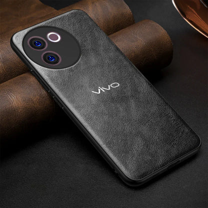 VIVO V30E 5G VINTAGE PU LEATHER PROTECTIVE BACK CASE