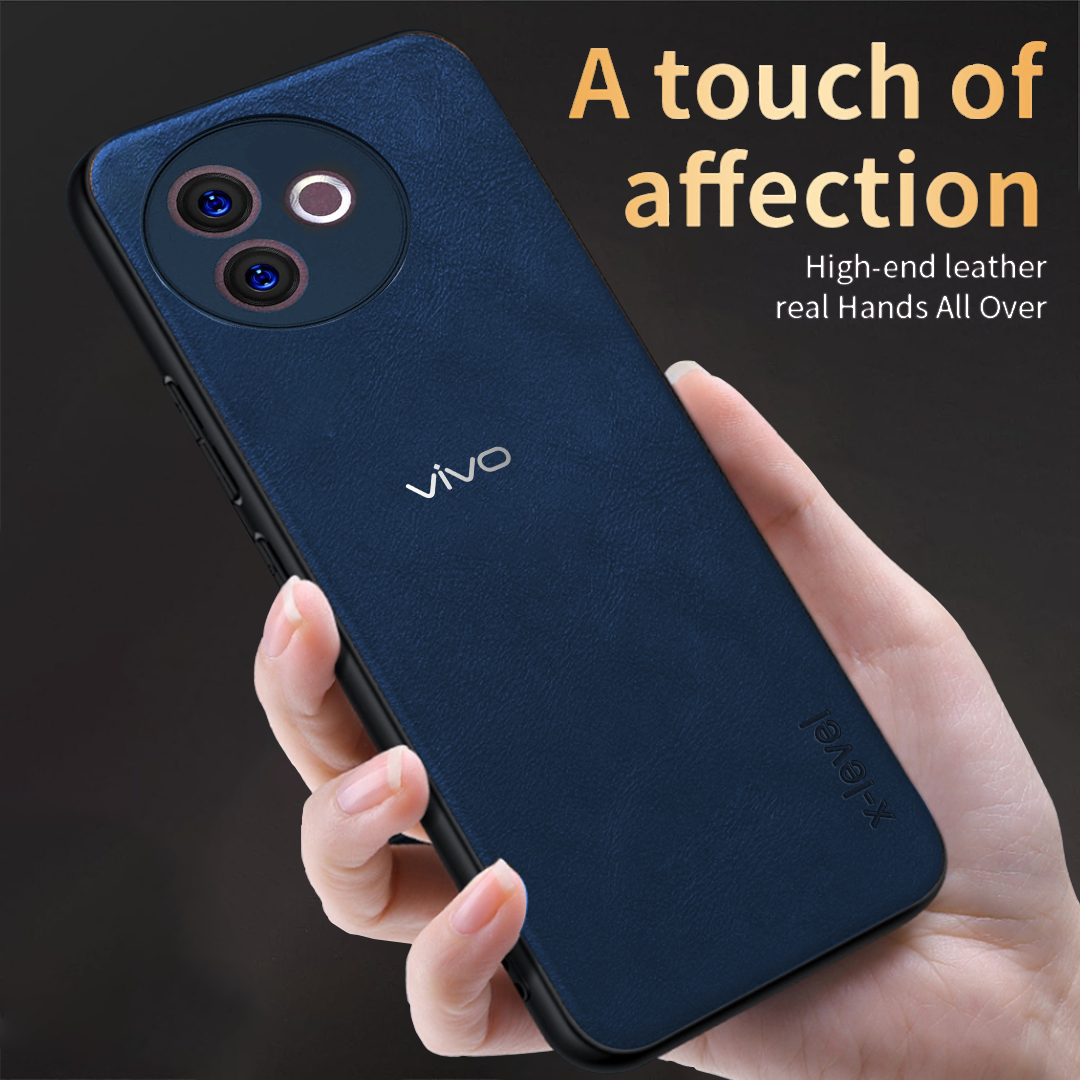 VIVO Y39 5G VINTAGE PU LEATHER PROTECTIVE BACK CASE