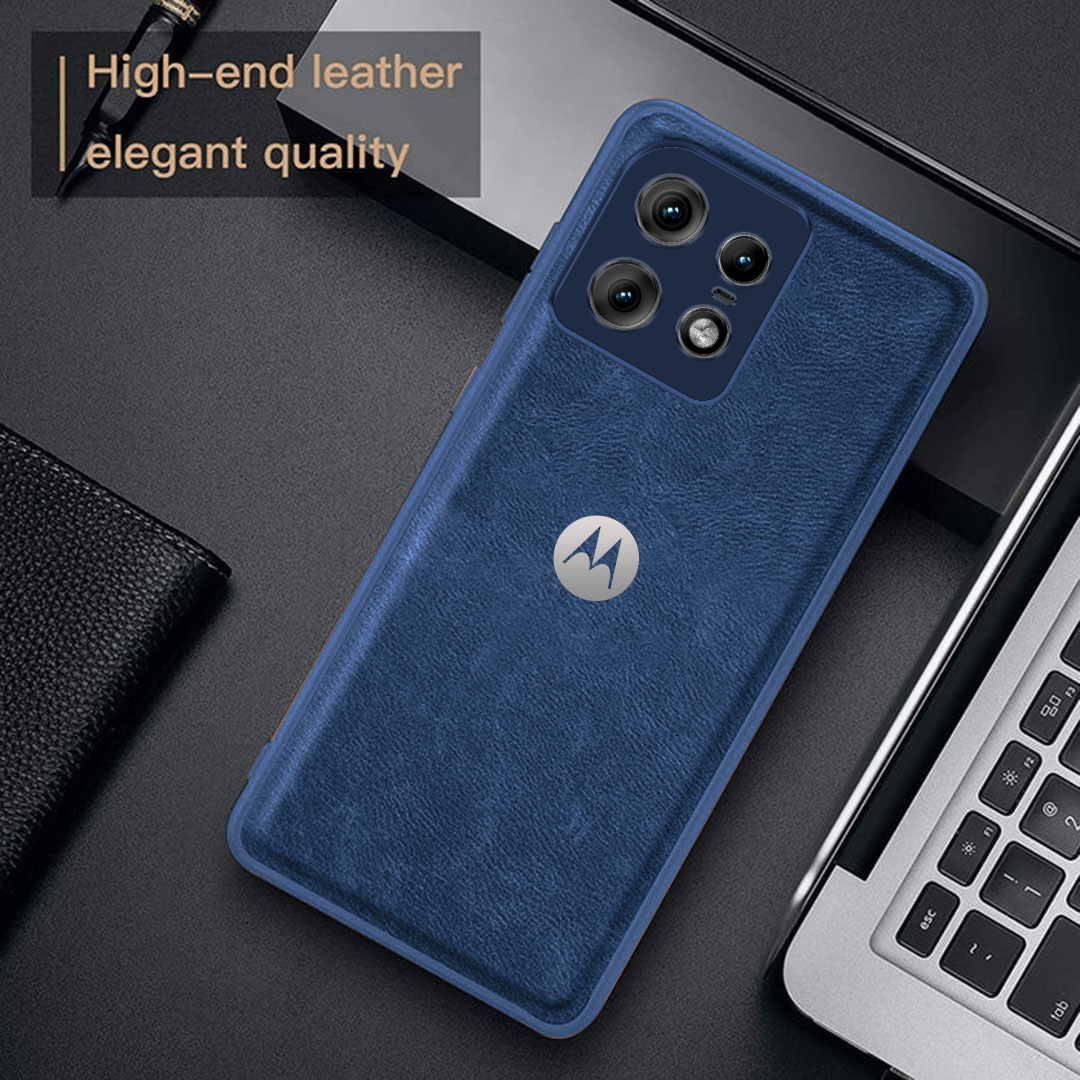 MOTOROLA EDGE 50 PRO 5G VINTAGE PU LEATHER PROTECTIVE BACK CASE