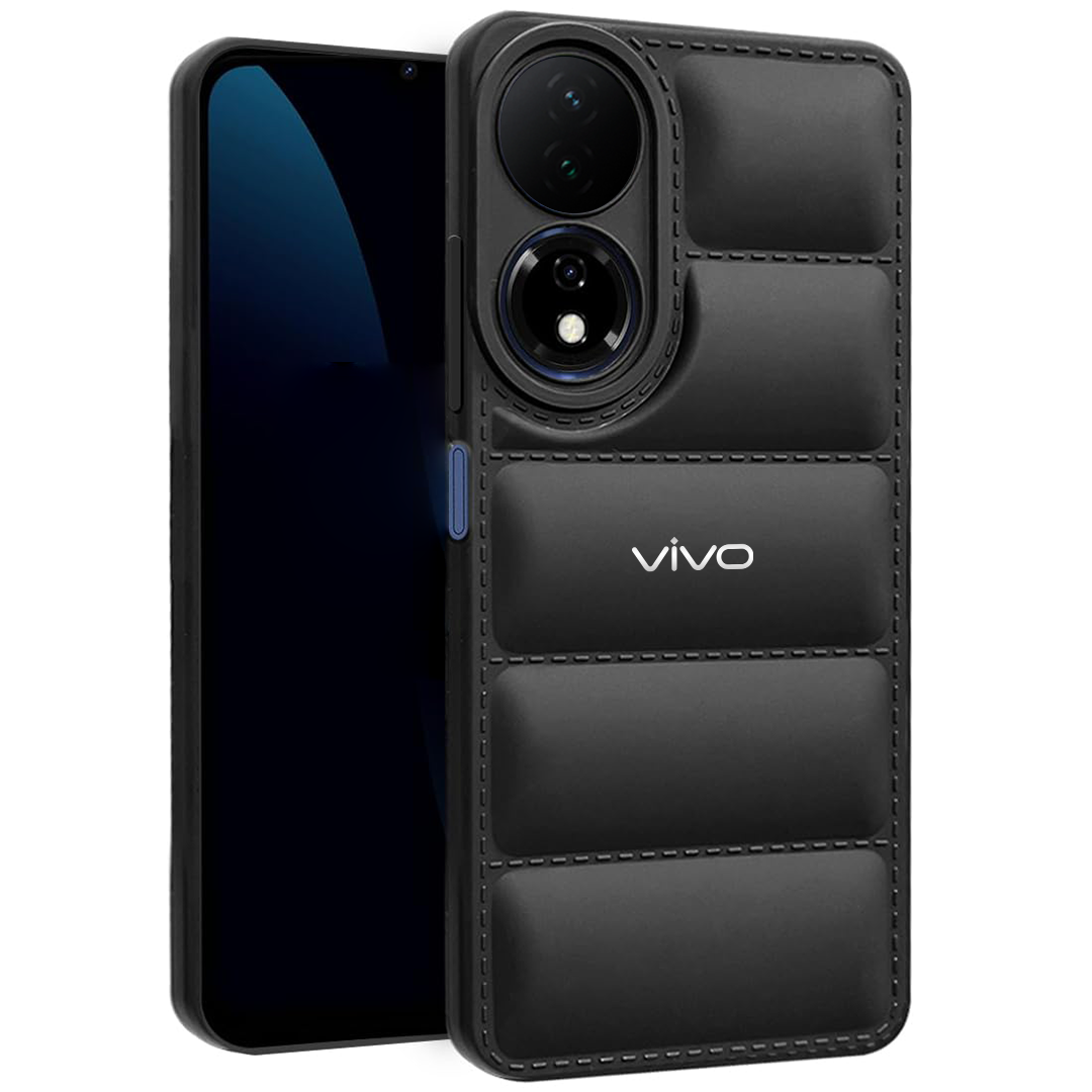 VIVO Y100A 5G THE PUFFER EDITION SOFT MATERIAL DOWN JACKET PHONE CASE