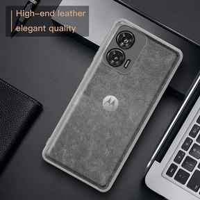 MOTOROLA EDGE 50 FUSION 5G VINTAGE PU LEATHER PROTECTIVE BACK CASE