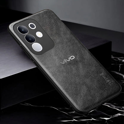 VIVO Y31 PRO 5G VINTAGE PU LEATHER PROTECTIVE BACK CASE