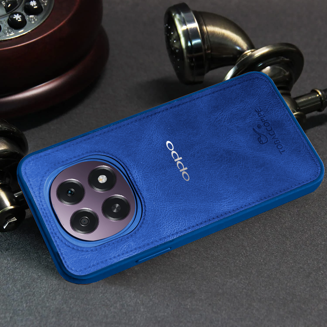 OPPO F29 PRO 5G TABACCO PIPES LEATHER PROTECTIVE BACK CASE