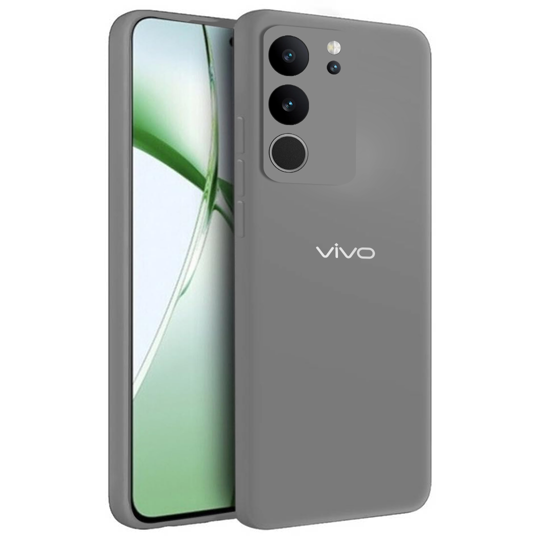 VIVO V29 5G Liquid Silicone Velvet-Touch Silk Finish Protective Back Case