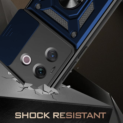 VIVO V30E 5G ARMOR MILITARY-GRADE CASE WITH SLIDING CAMERA COVER & 360 KICKSTAND
