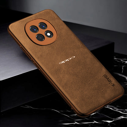 OPPO F29 5G VINTAGE PU LEATHER PROTECTIVE BACK CASE