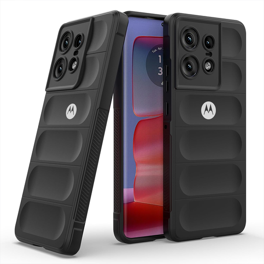 MOTOROLA EDGE 50 PRO 5G SHOCKPROOF COQUE BUMPER BACK CASE WITH LOGO